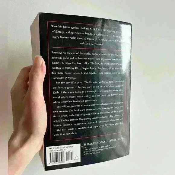 The Chronicles of Narnia 7 Books in 1 Soft Cover C.S.Lewis Novel - Picture 3 of 3